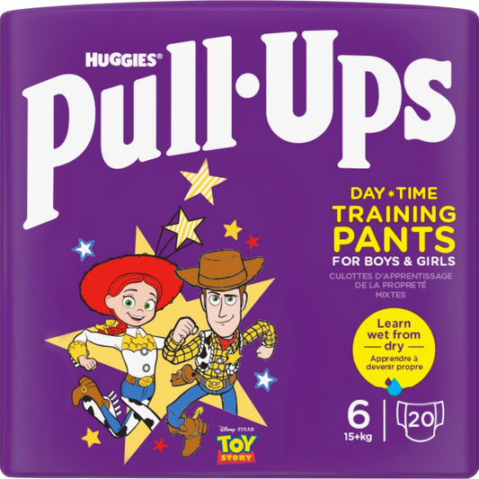 Couches-Culottes Taille 6 15kg+ Toy Story Training Pants Pulls-Up HUGGIES le pack de 20 couches culottes