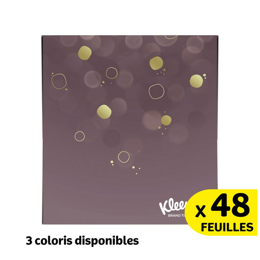 Mouchoirs Doux et Soyeux Recyclable KLEENEX la boîte de 48 mouchoirs