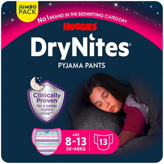 Couches Culottes Fille 8-15 Ans : 27-57 Kg Teen DRYNITES