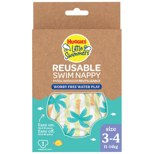 Couches-Culottes Taille 3-4 Bain Little Swimmers HUGGIES la pièce