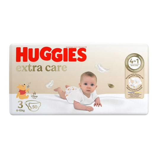 Couches Bébé Taille 3 6-10kg Disney Extra Care HUGGIES 