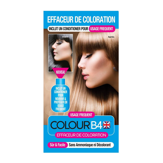 Décoloration Nourri et Protège Sans Ammoniaque Ni Décolorant COLOUR B4