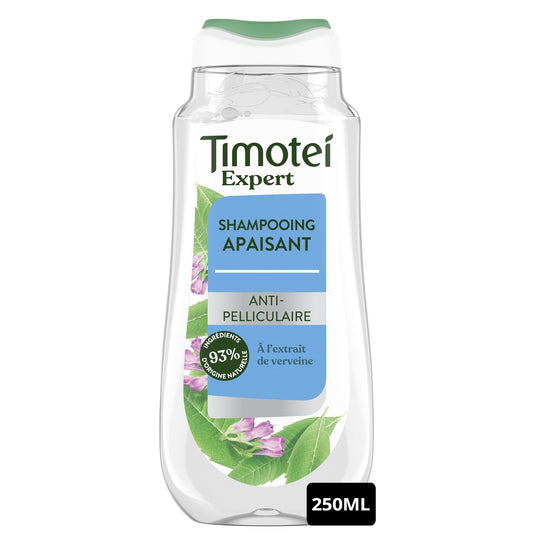 Shampoing Apaisant Anti-Pelliculaire TIMOTEI le flacon de 250mL