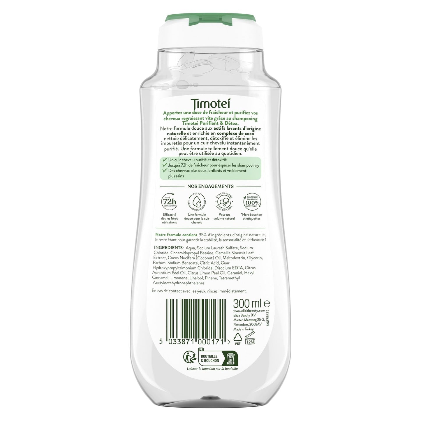 TIMOTEI Reinigungs- und Entgiftungsshampoo