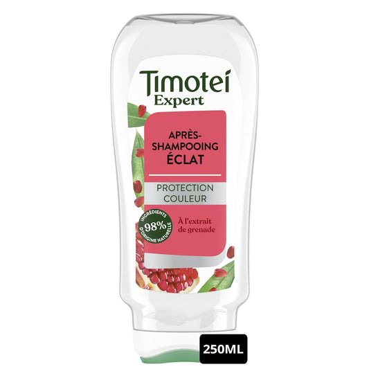 Après-Shampoing Eclat Protection Couleur Sans Silicone TIMOTEI le flacon de 250mL