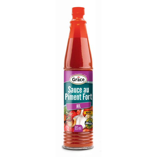 Sauce au Piment Fort et Ail GRACE la bouteille de 85mL