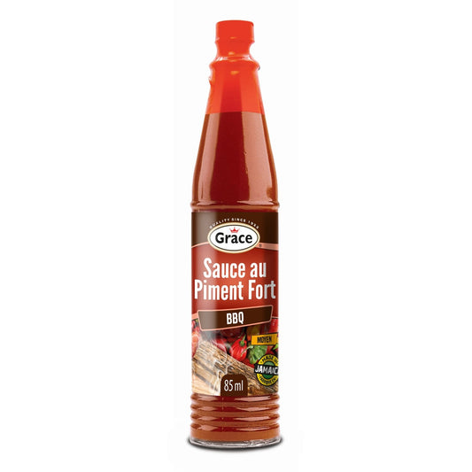 Sauce au Piment Fort et Barbecue GRACE la bouteille de 85mL