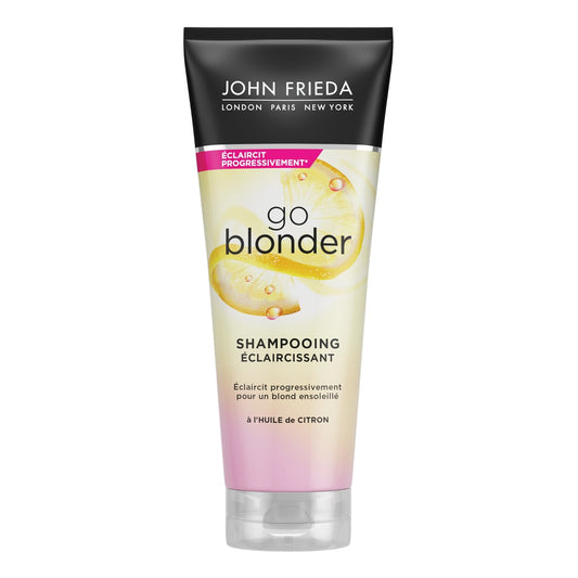 Shampoing Éclaircissant Blond Huile de Citron JOHN FRIEDA le tube de 250 ml