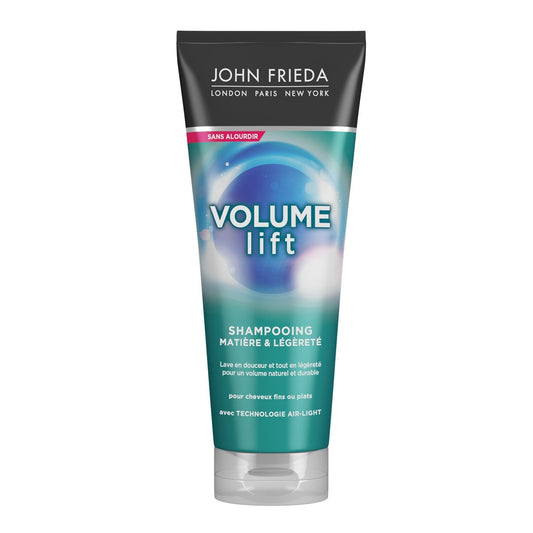 Shampoing Volume Matière et Légèreté Cheveux Fins Ou Plats Technologie Air-Light JOHN FRIEDA le tube de 250 ml