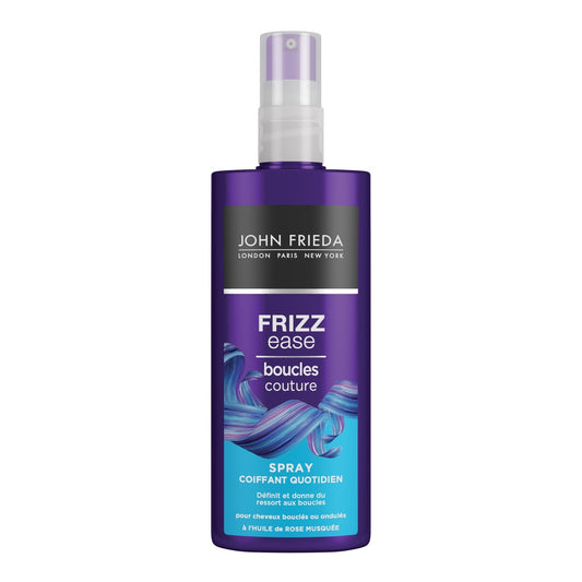 Soin Cheveux Boucles Ondulés Anti-Frisottis Boucles Couture JOHN FRIEDA le flacon de 200 ml