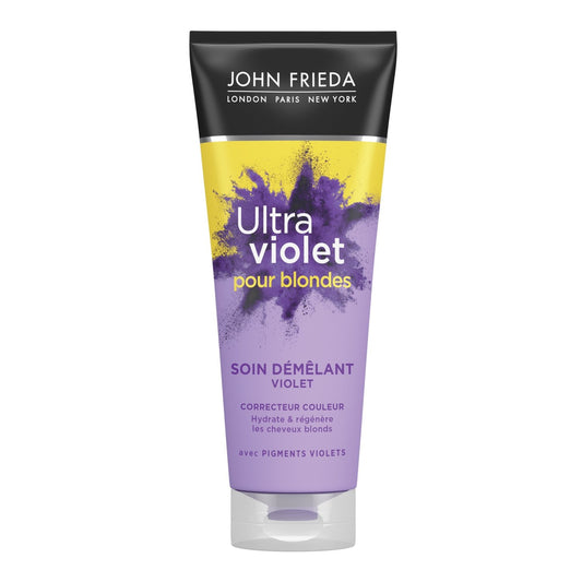 Après-Shampoing Correcteur de Couleur Cheveux Blonds Sheer Blonde JOHN FRIEDA le tube de 250mL