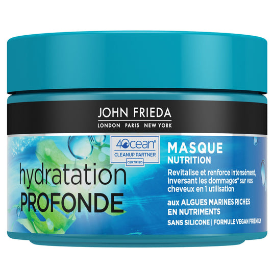 Masque Capillaire Nutrition Hydratation Profonde aux Algues Marines JOHN FRIEDA
