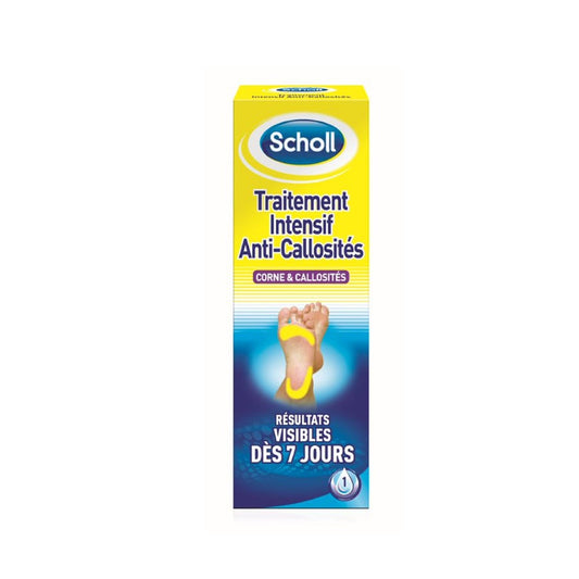 Traitement Anti-Callosités Intensif Exfolie Adoucit SCHOLL le tube de 75 ml