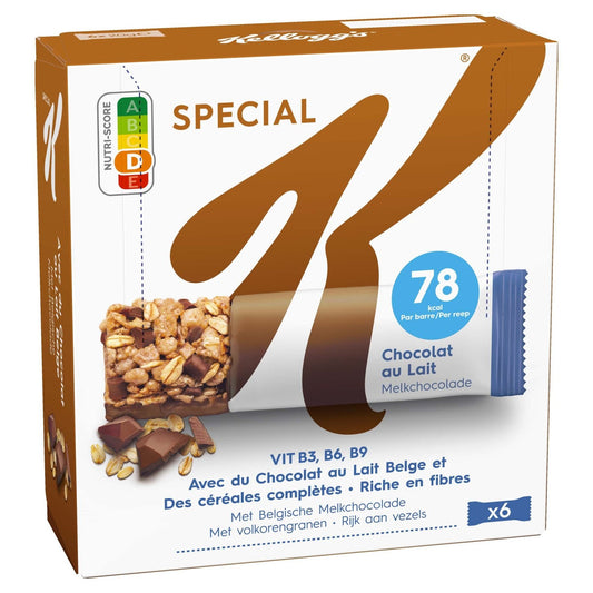 Barres Céréales Spécial K Chocolat au Lait KELLOGG'S
