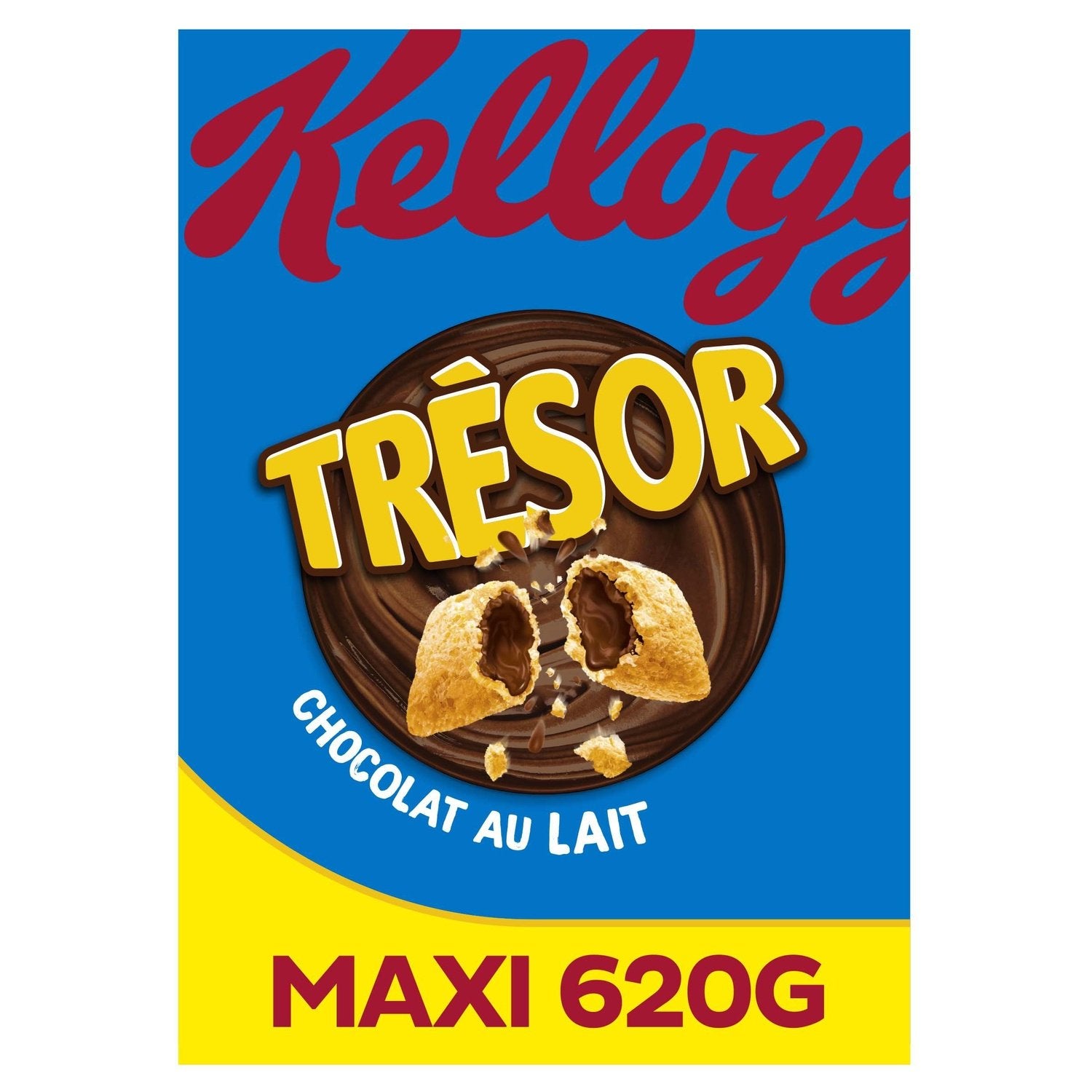 Céréales Trésor Chocolat au Lait KELLOGG'S le paquet de 620g