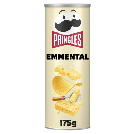 Biscuits Apéritifs Emmental PRINGLES la boite de 175 g
