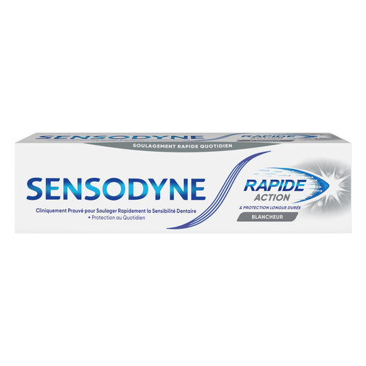 Dentifrice Rapid Action Blancheur SENSODYNE