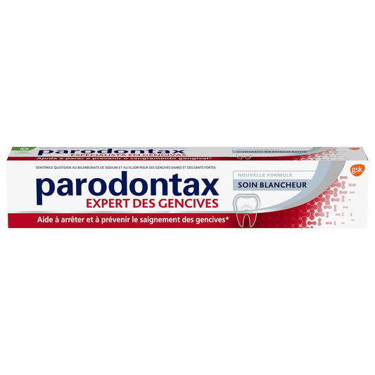 Dentifrice Soin Blancheur PARODONTAX le tube de 75mL