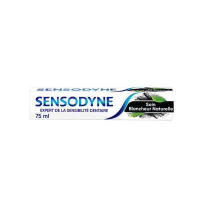 Sensodyne Sensitivity Protection Toothpaste + Strong Teeth &amp; Healthy Gums Whitening Care with Natural Charcoal