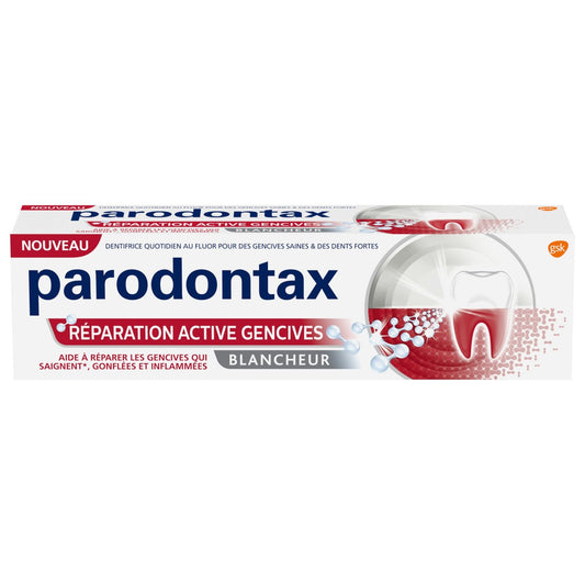 Dentifrice Active Gencives Blancheur PARODONTAX le tube de 75mL