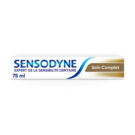 Dentifrice Soin Complet Triple Action SENSODYNE le tube de 75mL