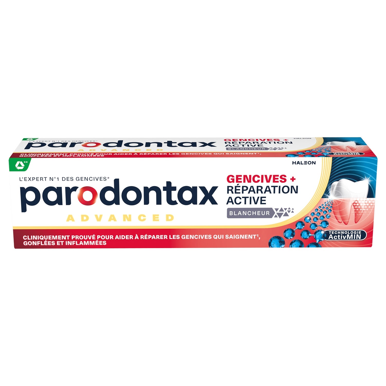 Dentifrice Réparation Active Gencives Blancheur PARODONTAX 