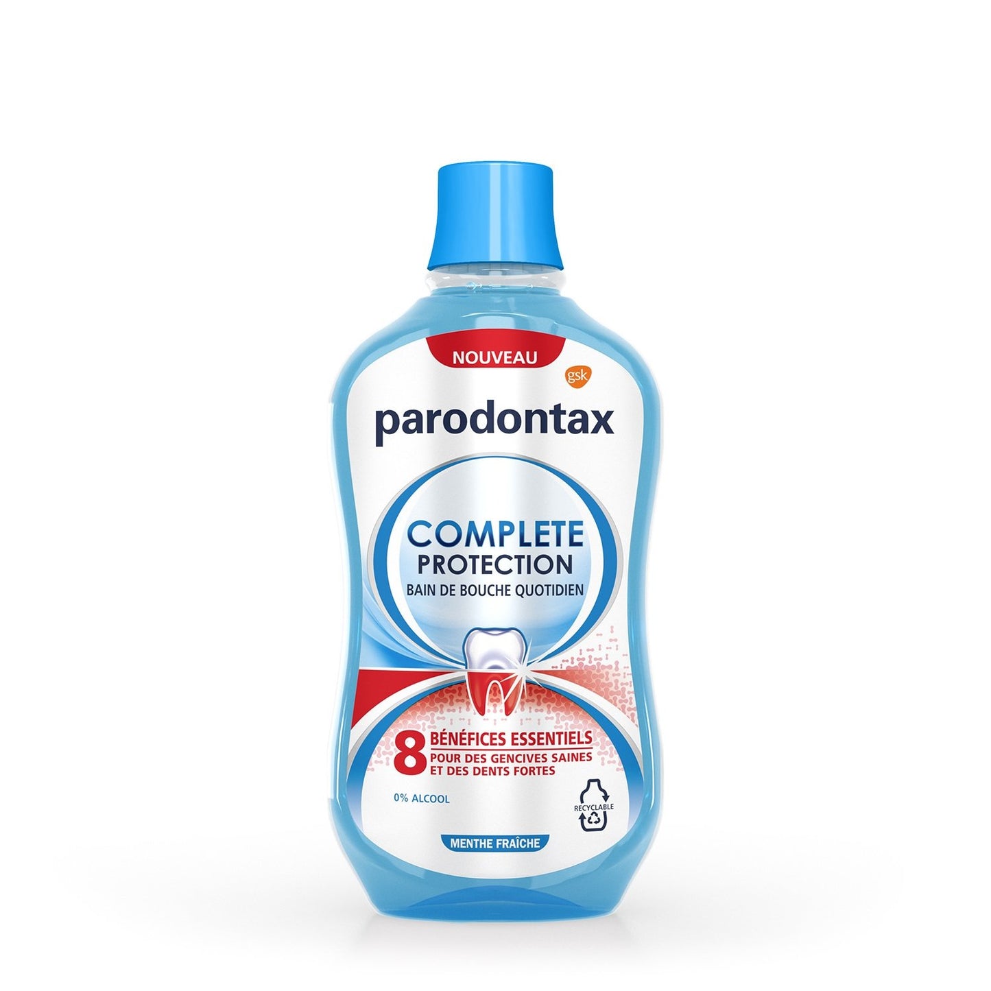 Bain de Bouche Protection Complete Menthe Fraiche PARODONTAX