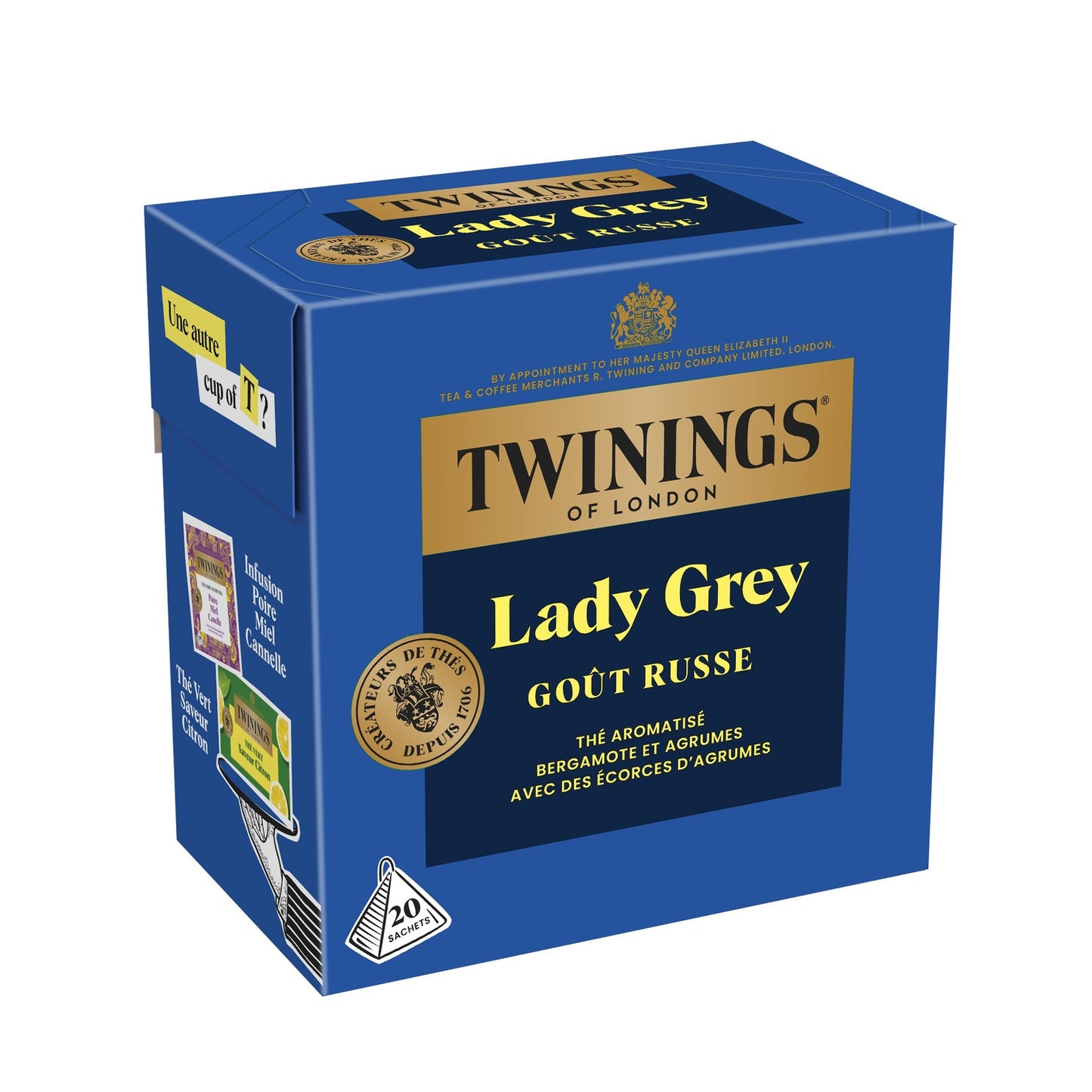 Thé Noir Lady Grey TWININGS
