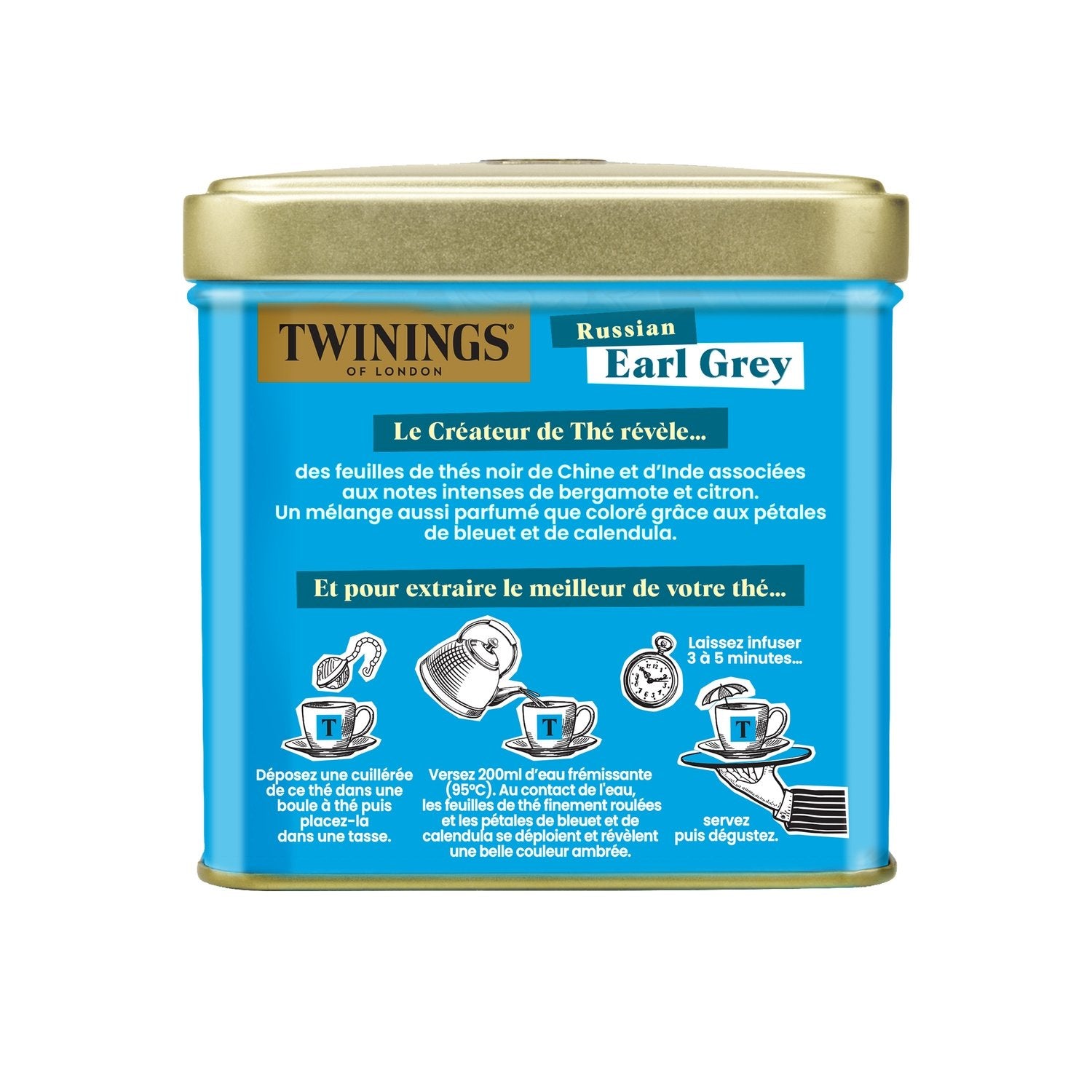 TWININGS Lipton Russian Earl Grey 飲み比べ Russian Earl Grey Black Tea TWININGS – La Famille à Table!