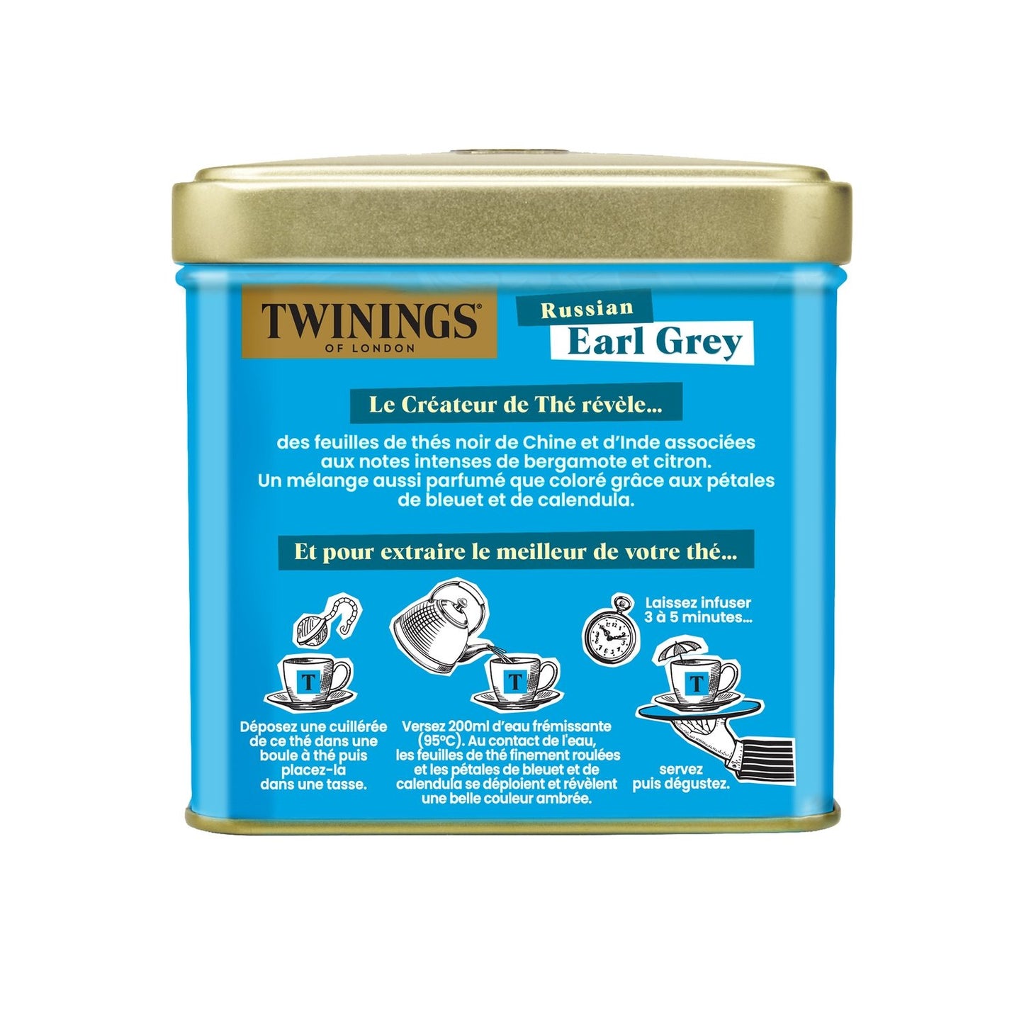 Russian Earl Gray Black Tea TWININGS