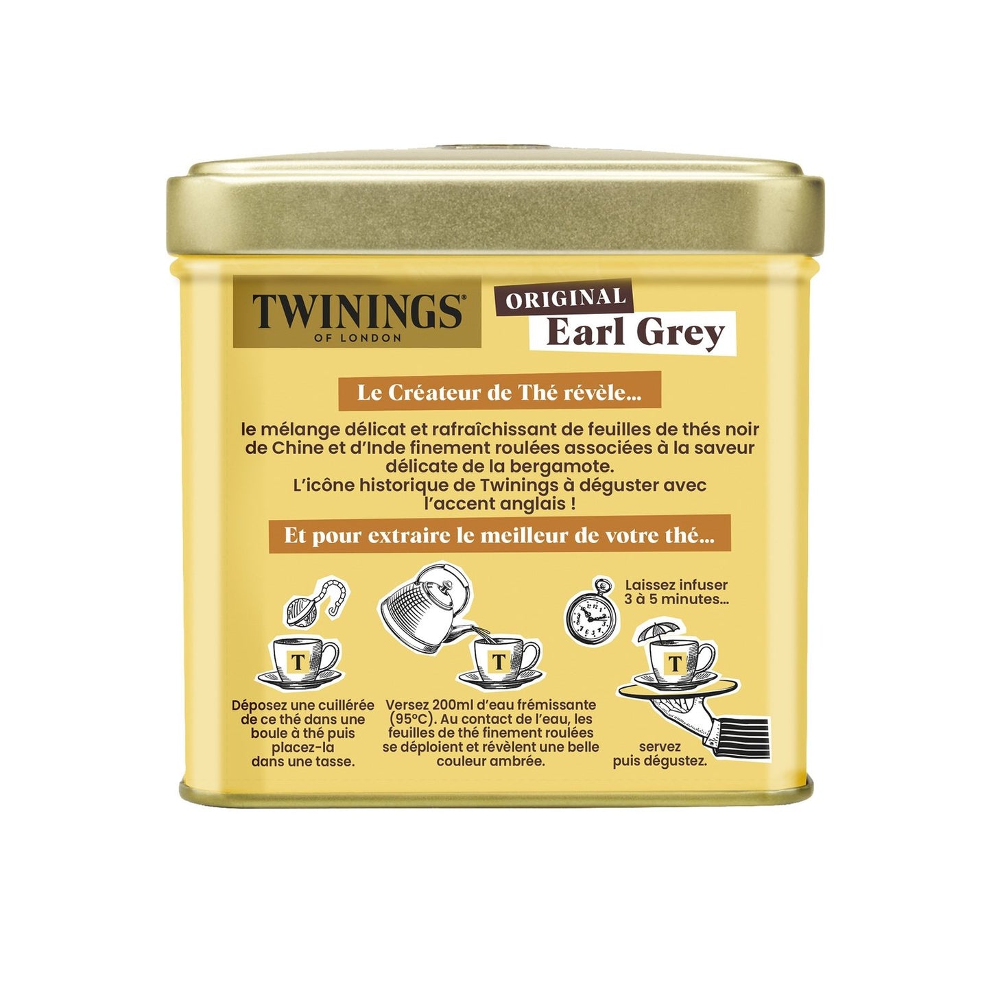 TWININGS Earl Gray Original Black Tea