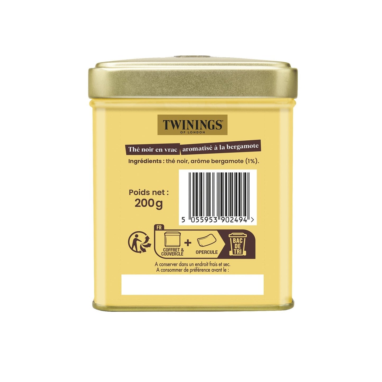 TWININGS Earl Gray Original Black Tea