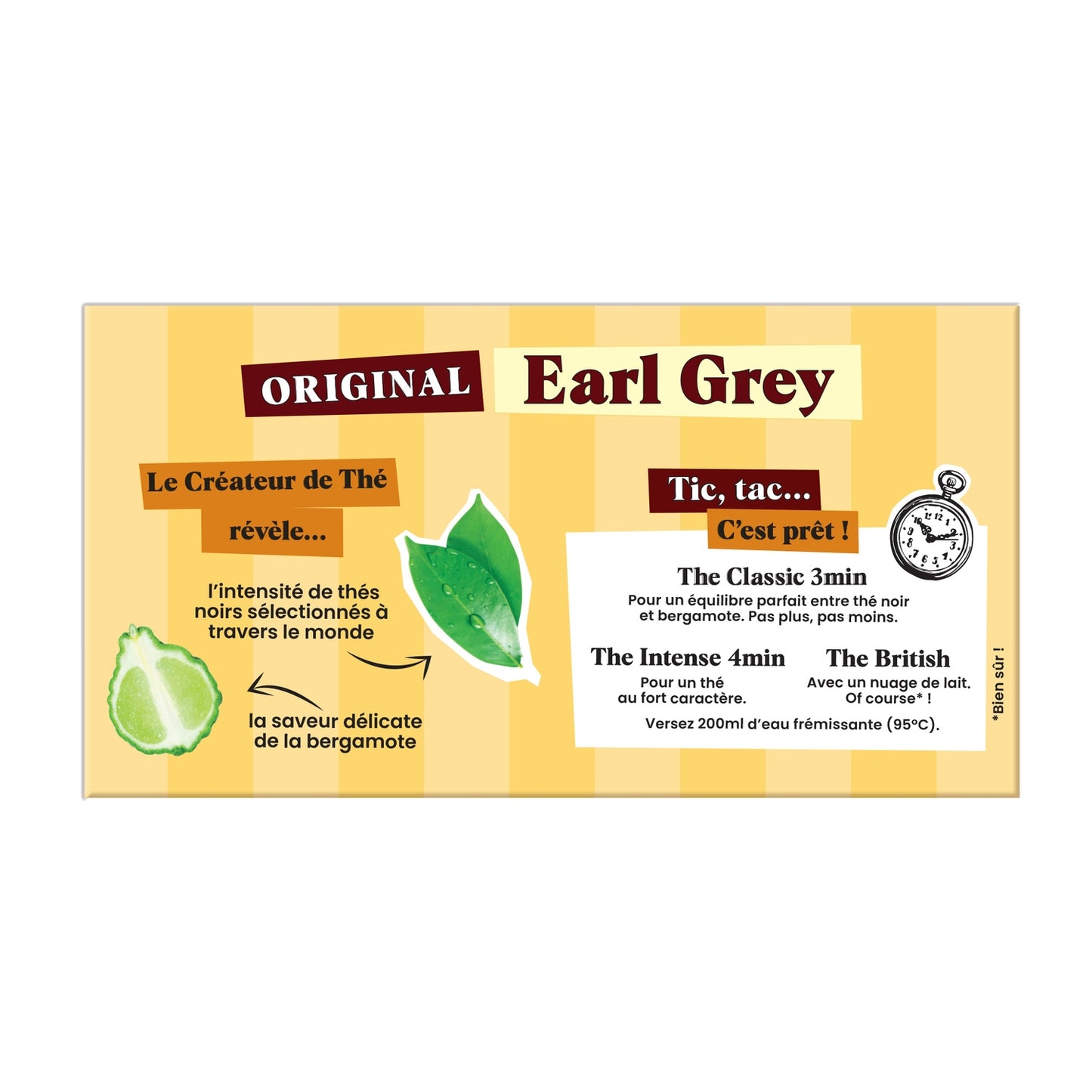 Thé Noir Earl Grey TWININGS