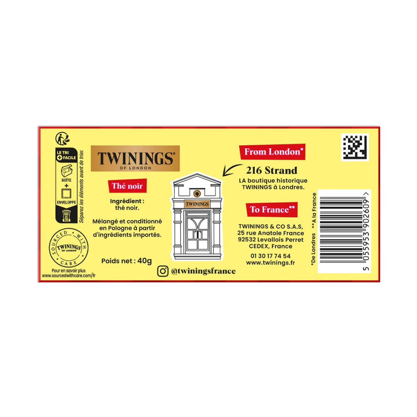 Black Tea English Breakfast TWININGS
