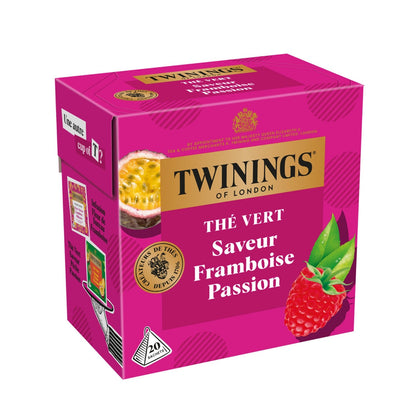 TWININGS Raspberry Passion Green Tea