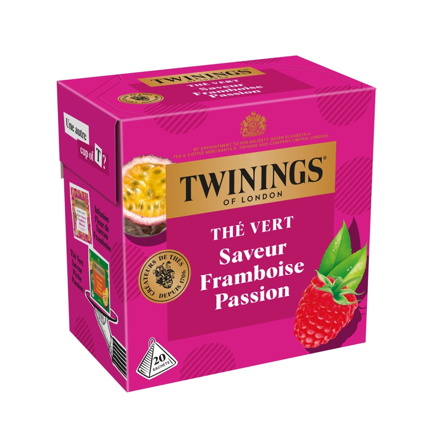 TWININGS Raspberry Passion Green Tea