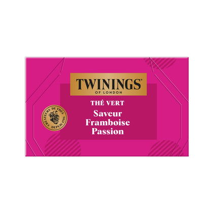 TWININGS Raspberry Passion Green Tea