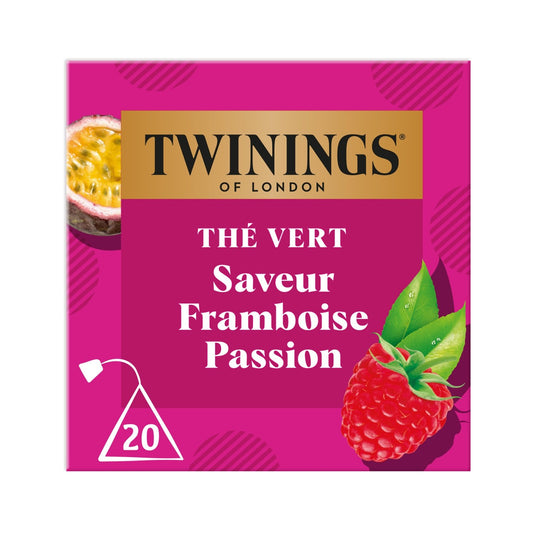 TWININGS Raspberry Passion Green Tea