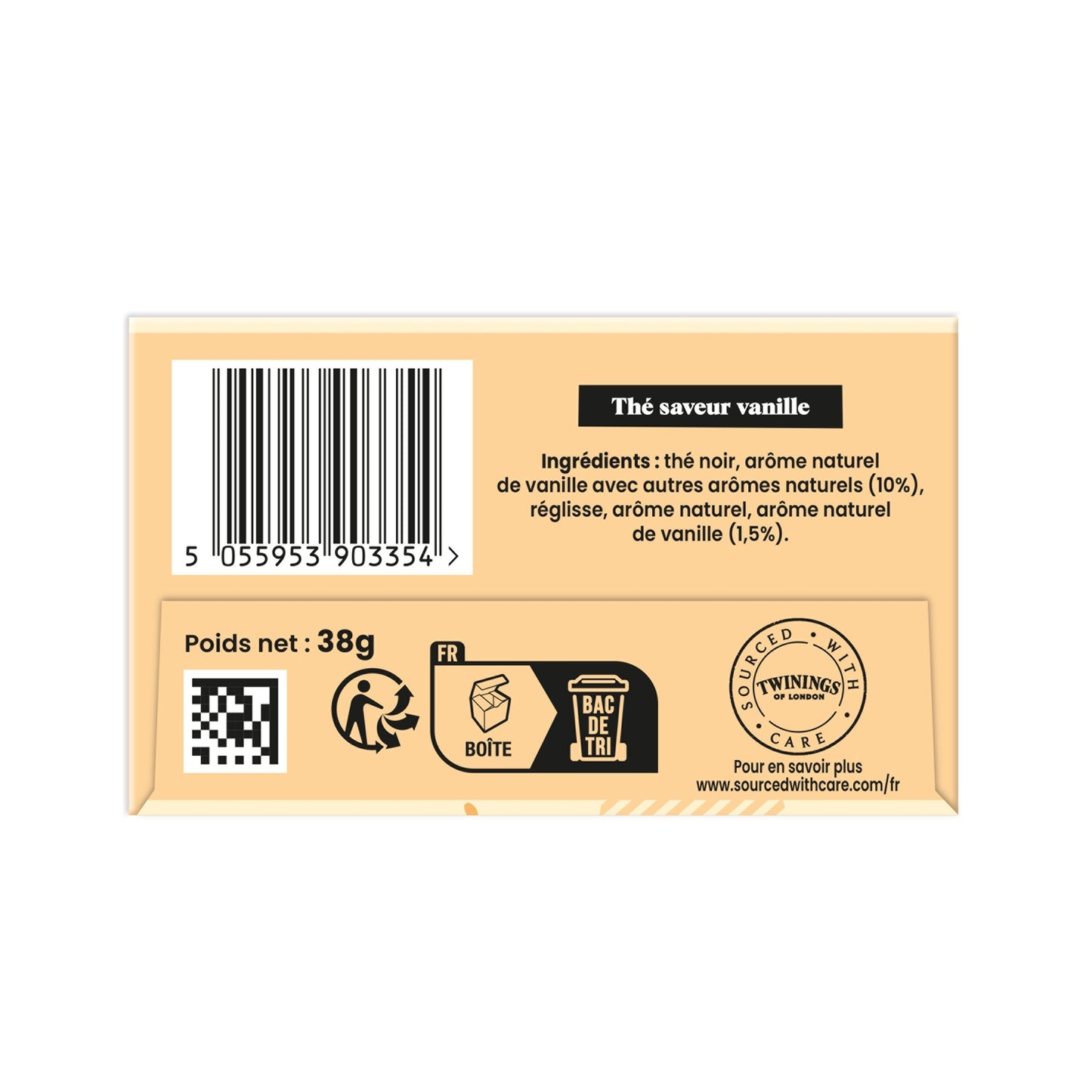 Thé Noir Vanille TWININGS
