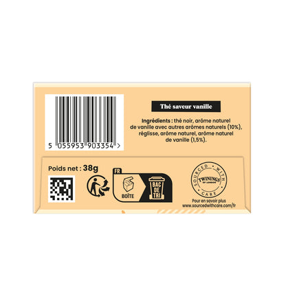 Thé Noir Vanille TWININGS