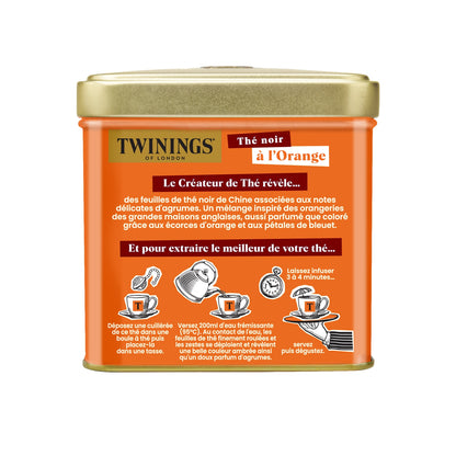 Thé Noir à l'Orange TWININGS 