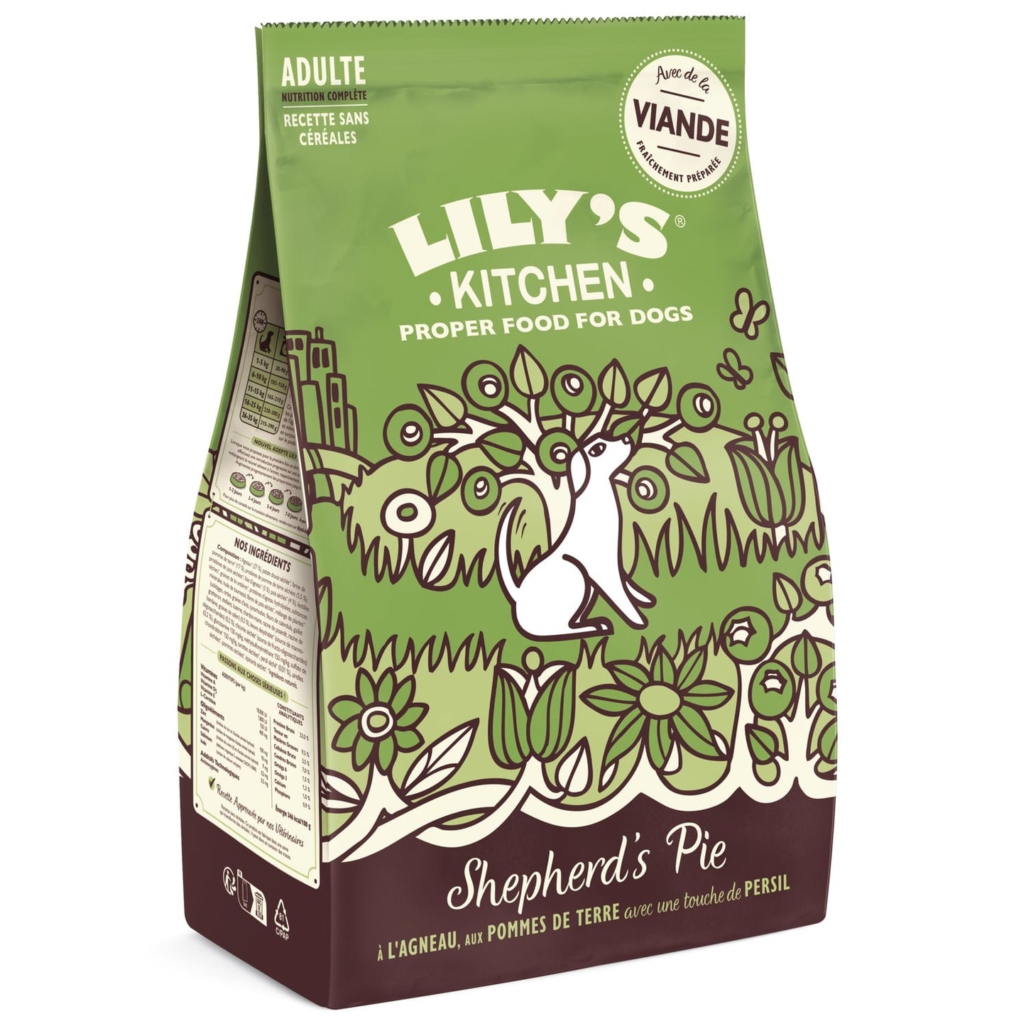 Croquettes pour Chien Agneau Pommes de terre Sans céréales LILY'S KITCHEN 