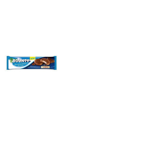Biscuit à la Noix de Coco et Chocolat au Lait BOUNTY le paquet de 132g