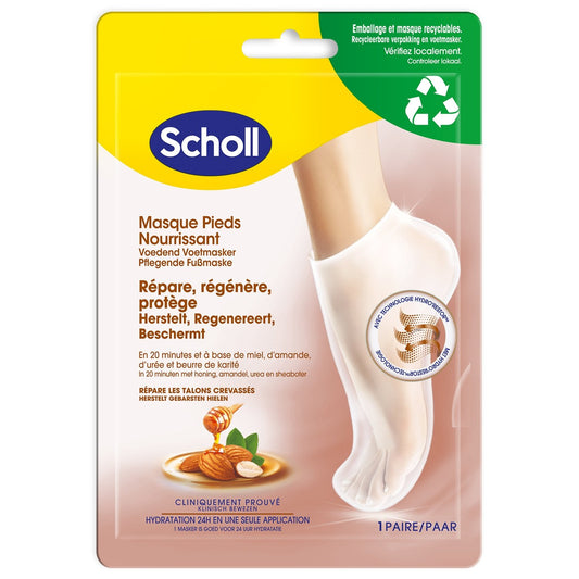 SCHOLL Nourishing Honey &amp; Almond Foot Mask