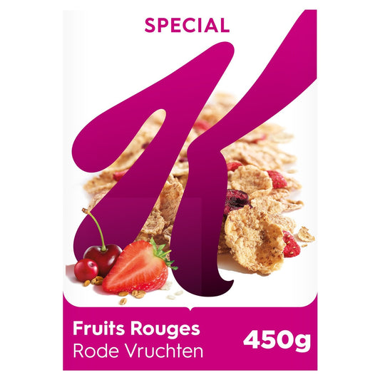 Céréales Spécial K Fruits Rouges KELLOGG'S la boite de 450g