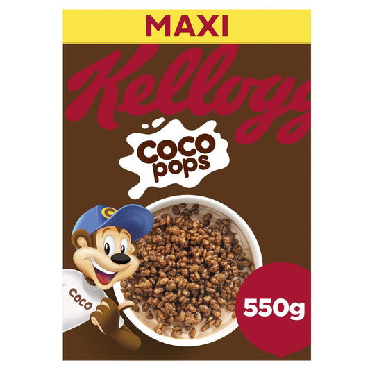 Céréales Coco Pops Chocolat KELLOGG'S la boite de 550g