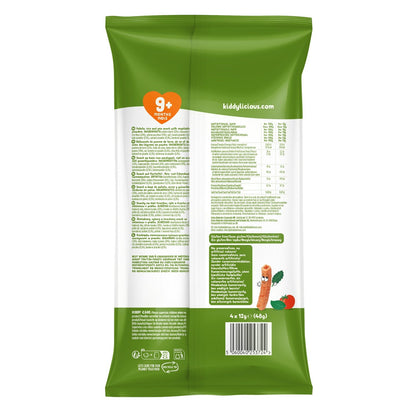 Biscuits Bébé Veggie Straws Saveur Légumes Dès 9 Mois KIDDYLICIOUS