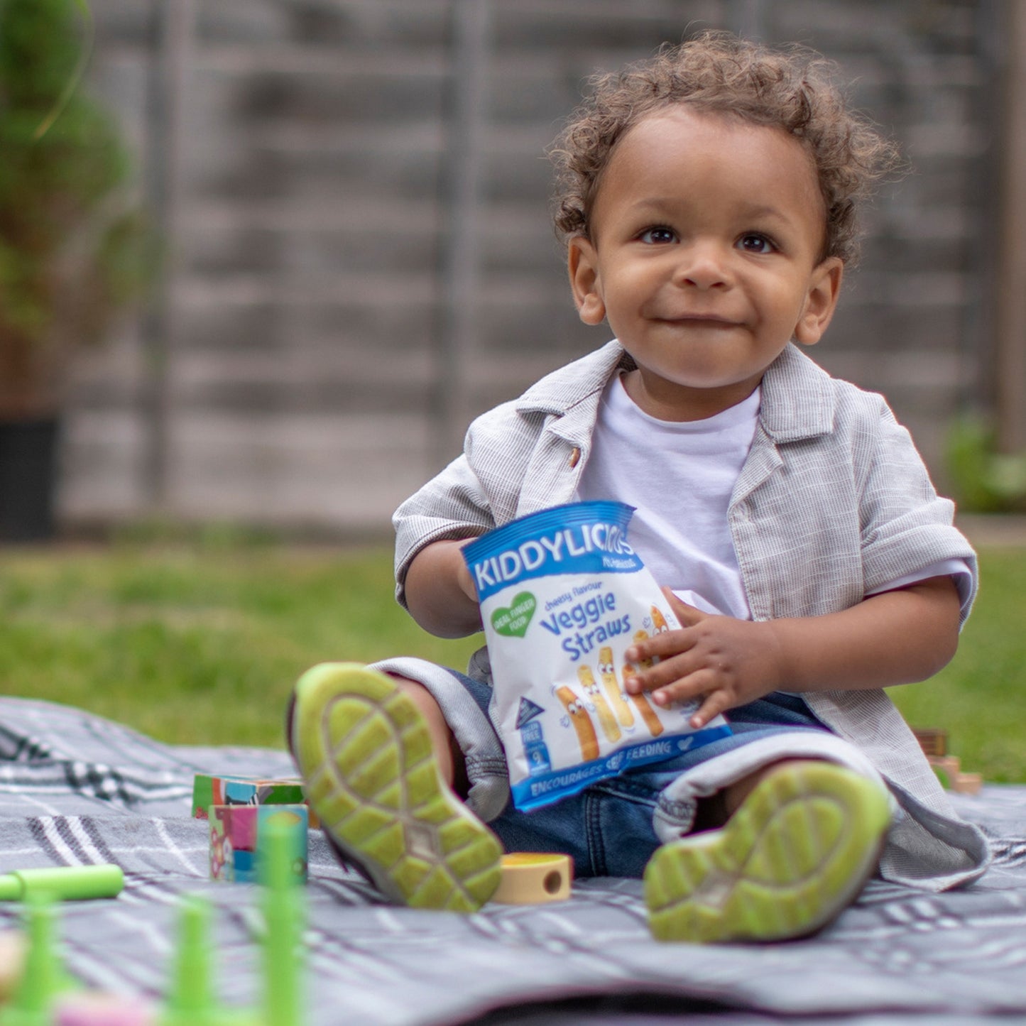 Biscuits Bébé Dès 9 Mois Saveur Fromage Veggie Straws KIDDYLICIOUS
