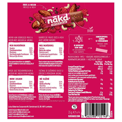 NAKD Raspberry Cereal Bars