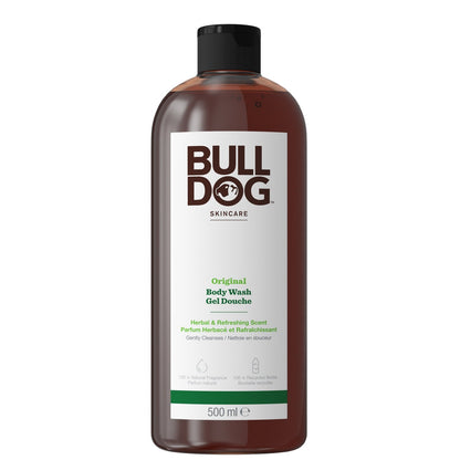 Men's Body Shower Gel Natural Herbaceous Original BULLDOG Fragrance